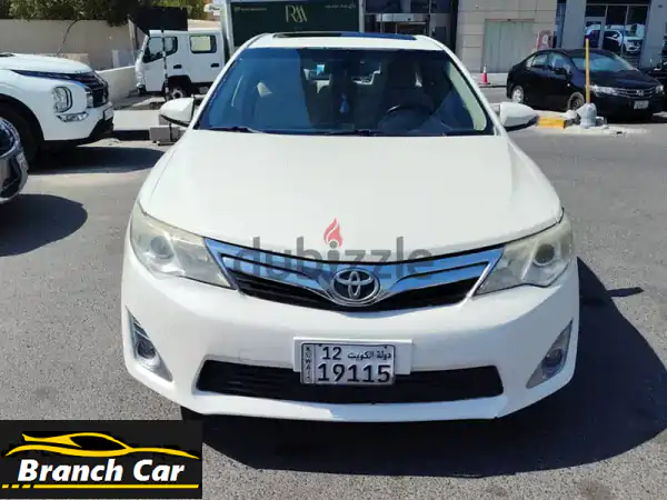 فرصة لا تُعوّض! تويوتا كامري 2014 GLX بيضاء - 6 سلندر...