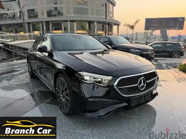 مرسيدس-بنز E200 2026 أسود Premium Plus: رفاهية حصرية،...