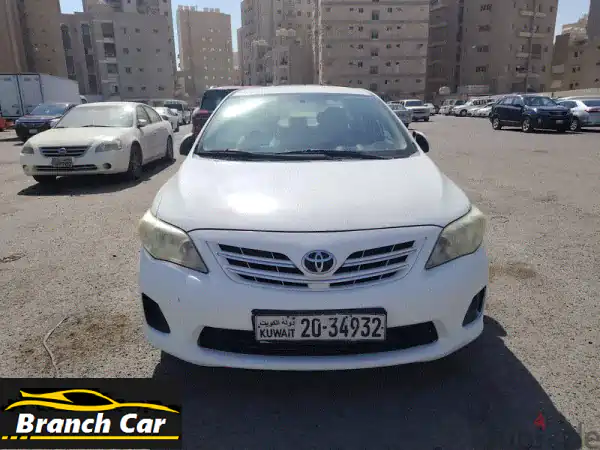 تويوتا كورولا 2013 للبيع: مالك واحد طوال 10 سنوات!...
