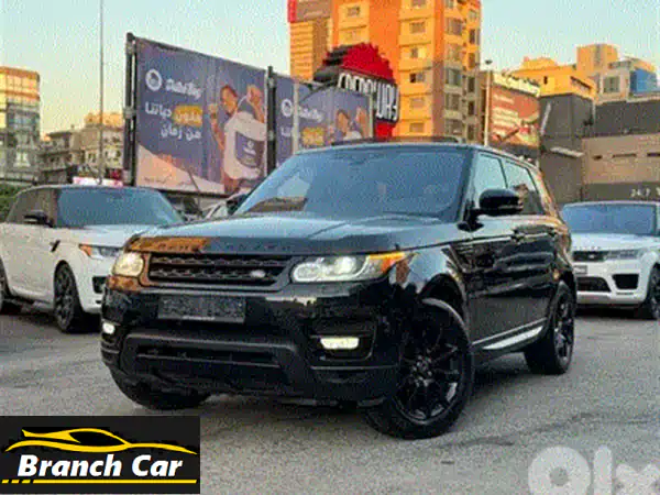 امتلك الأسطورة: Range Rover Sport V8 Autobiography 2015 – فخامة وأداء لا يضاهى! (كارفاكس نظيف وصبغة المصنع)