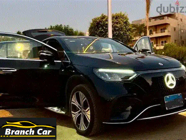مرسيدس EQE 350 AMG 2024 | أسود فخم | مدى 600 كم | بورميستر | مع صندوق شحن أصلي