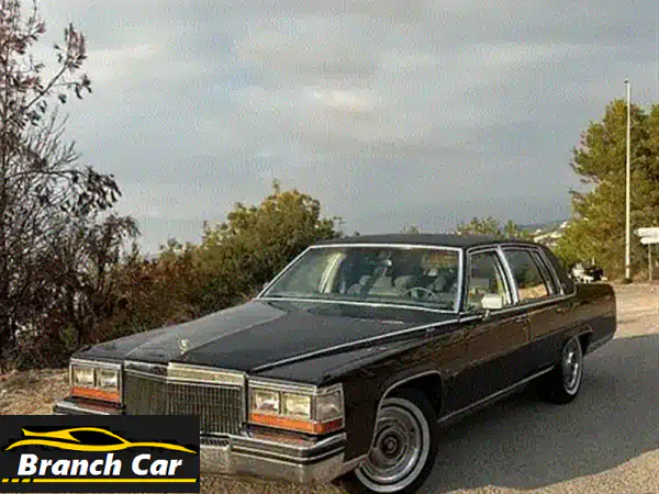 كاديلاك فليتوود 1980 نادرة: 28 ألف ميل فقط! أسود...