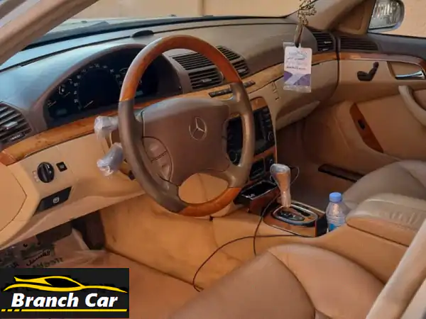 فرصة ذهبية: مرسيدس S350 جفالي 2004 فل كامل – بودي وكالة، محركات شد بلد | السعر: 23,000 ريال