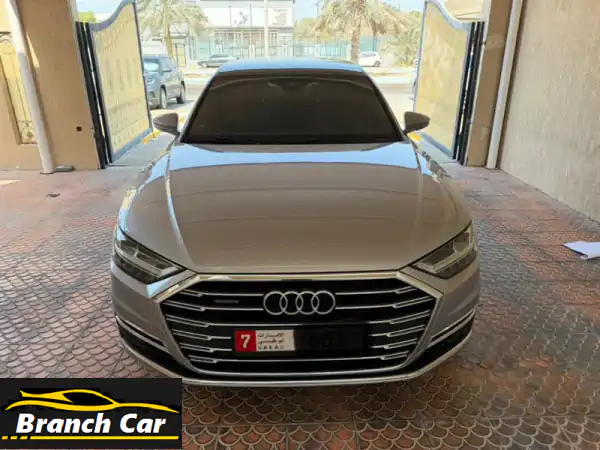 سيارة أودي a8 موديل 2019، صيانة وكالة، أول مالك،...