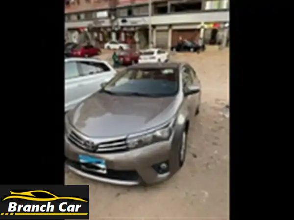 تويوتا كورولا 2015 فابريكا 💯 | رخصة سنة | حالة...