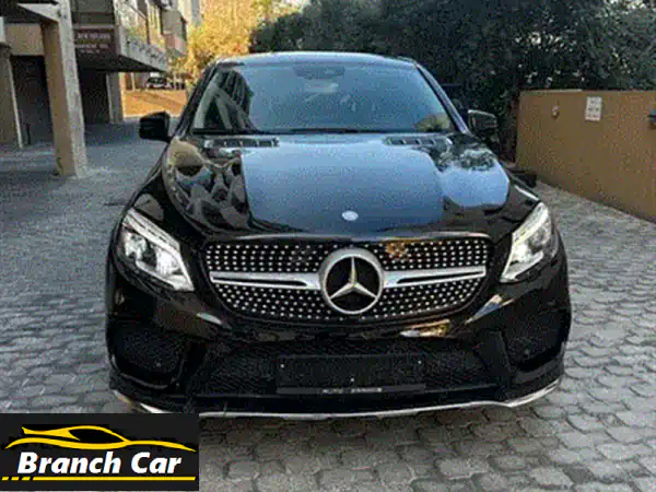 مرسيدس GLE 43 كوبيه AMG 2019 سوداء: فخامة الأداء الرياضي بسجل كارفاكس نظيف