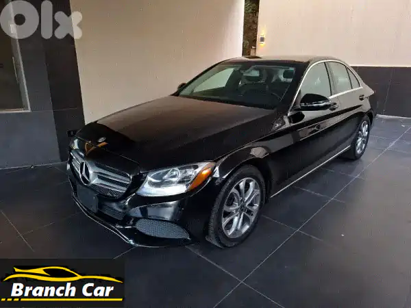 فرصة ذهبية! مرسيدس C300 موديل 2017 - كالجديدة بصبغة...