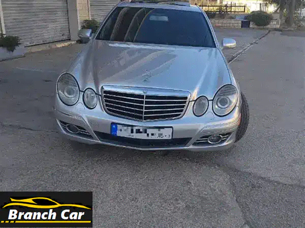 أيقونة الفخامة: مرسيدس E350 2008 فضي - فل كامل...