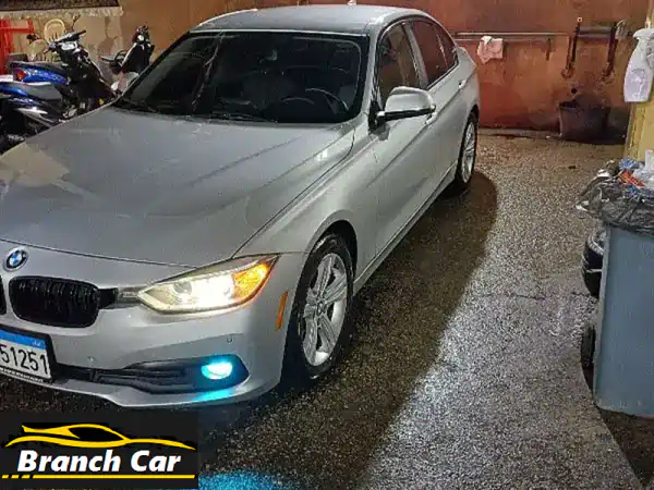 امتلك الأناقة الألمانية: BMW 320i F30 2016 فضي بحالة الوكالة...