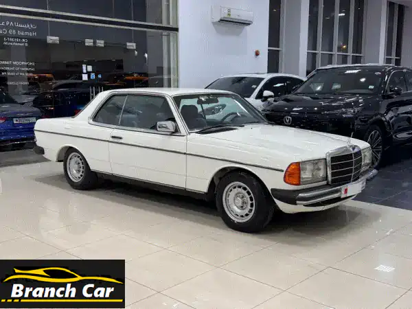 امتلك أسطورة: مرسيدس بنز 280 C موديل 1985 بيضاء –...