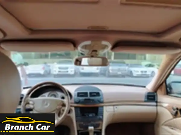 امتلك الأسطورة: مرسيدس E280 موديل 2008 بحالة استثنائية، فخامة، أمان، وبدون حوادث!