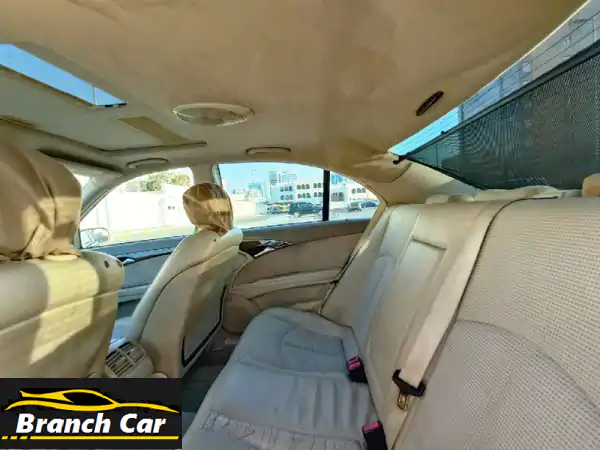فرصة ذهبية: امتلك مرسيدس E240 موديل 2005 بسعر لا يصدق 8,000 درهم في الإمارات!