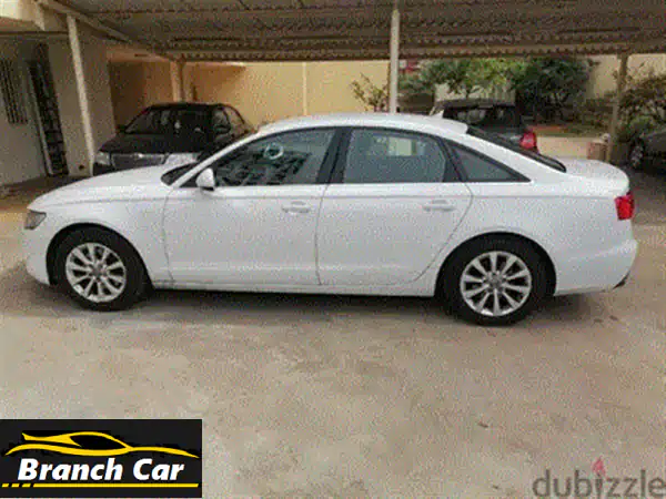 أودي A6 2016 سوداء للبيع: فخامة الأداء بحالة الوكالة وصيانة كاملة!