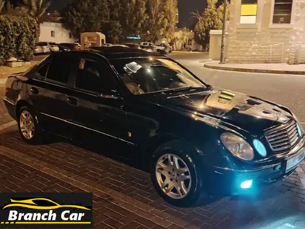 فرصة ذهبية: مرسيدس W211 E240 موديل 2006 بحالة نادرة | جير، مكينة وتكييف جديدة | اقتصادية جداً