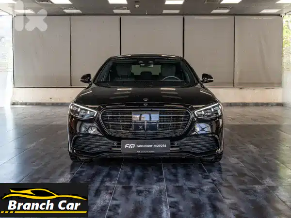 مرسيدس بنز S 450 SWB 2021 | فخامة سوداء، عداد قليل، بلا...
