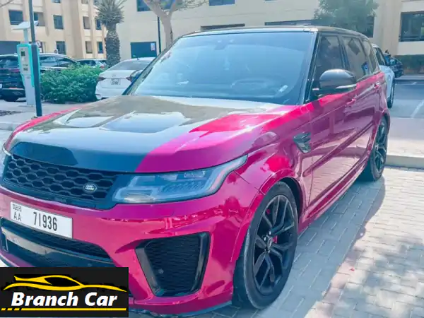 حصرياً: رينج روفر SVR سبورت 2021 - فل كربون فايبر 575 حصان...