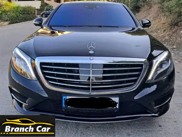 🌟 مرسيدس S550 موديل 2014: قمة الفخامة بلون أسود ملكي! 🌟...