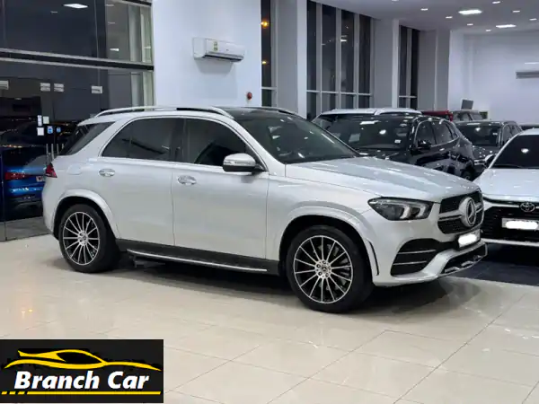 مرسيدس GLE 450 4MATIC 2021 فضي | فخامة بضمان وتأمين شامل...