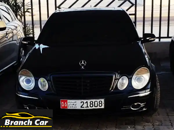 امتلك أناقة وفخامة: مرسيدس E 230 موديل 2008 أسود ملكي...
