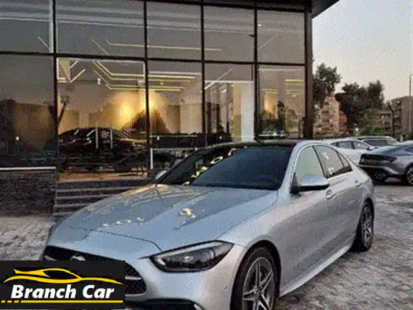 مرسيدس C180 2023 AMG بيضاء | زيرو بضمان الوكيل | تقسيط متاح