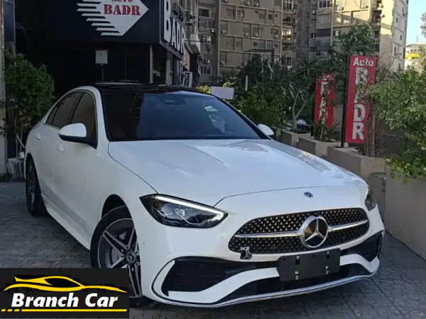 مرسيدس C180 2023 AMG بيضاء | زيرو بضمان الوكيل | تقسيط متاح
