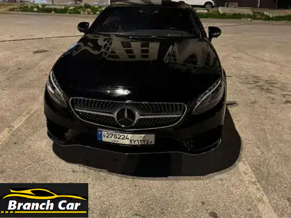 مرسيدس S-Class 2016 | تحفة فنية سوداء نادرة (فحص نظيف...