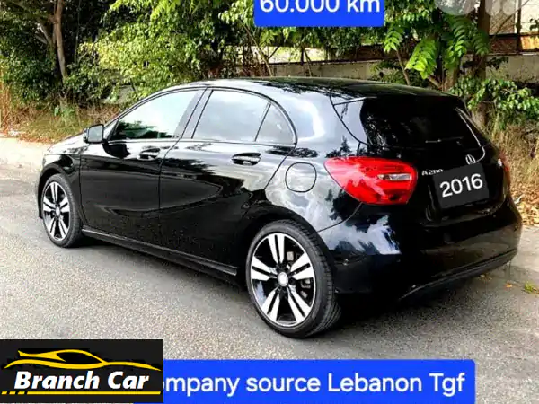 2016 MercedesBenz AClass 200  Tgf  60.000 km only !!