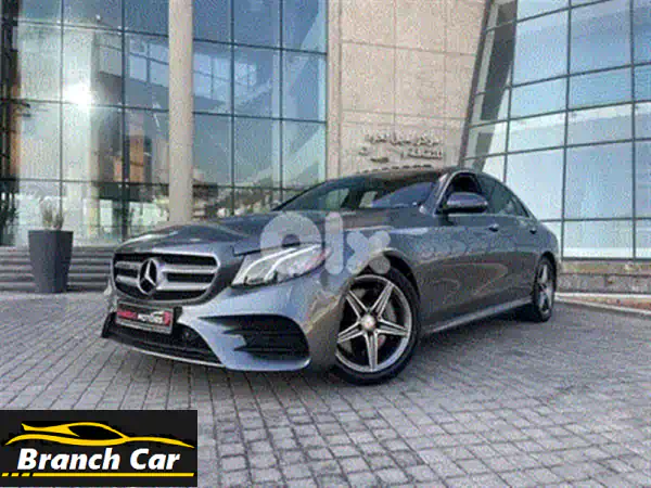 مرسيدس E 400 كوبيه AMG 2018 بيضاء: قمة الأناقة والأداء (Carfax نظيف)