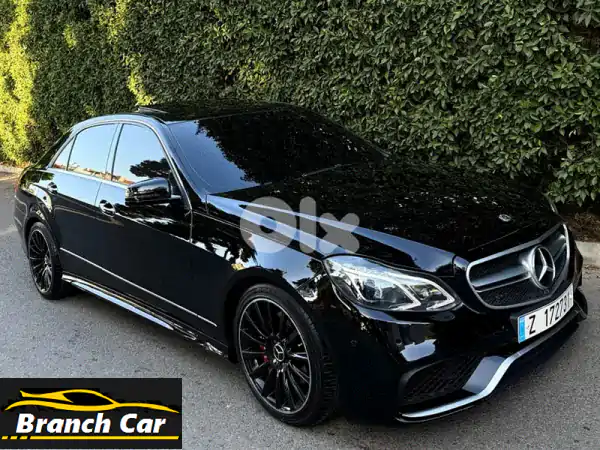 مرسيدس بنز E350 W212 | موديل 2013 AMG Look 2015 | فخامة سوداء...