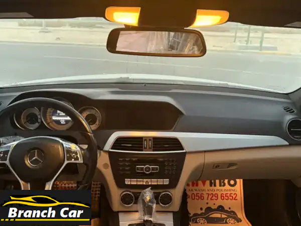 مرسيدس c300 موديل 2013، أوراق جمارك، نظيفة جدا، 264,000...