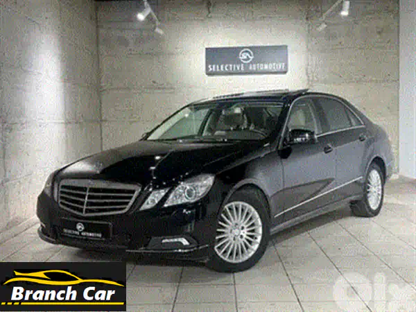 MercedesBenz EClass 2010