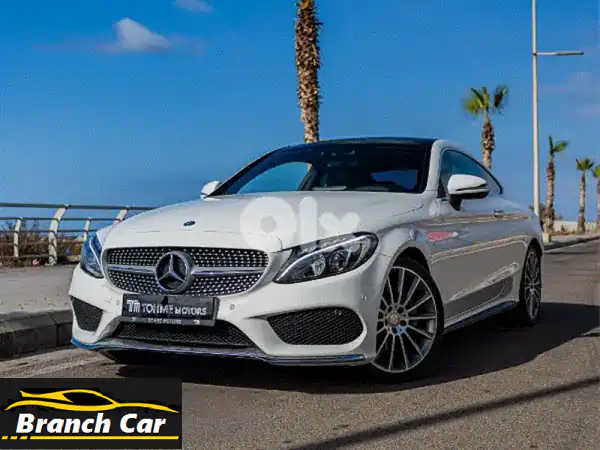 مرسيدس C200 كوبيه AMG-LINE 2017 | وارد أوروبي | بدون حوادث...