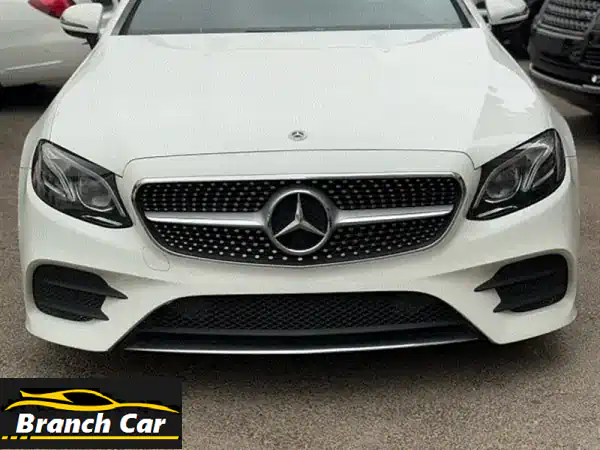 مرسيدس E 400 كوبيه AMG 2018 بيضاء: قمة الأناقة والأداء...