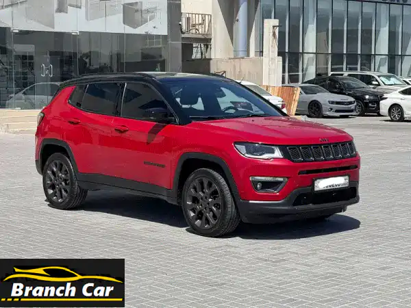 جيب كومباس S 2019 حمراء: فل أوبشن، دفع رباعي...