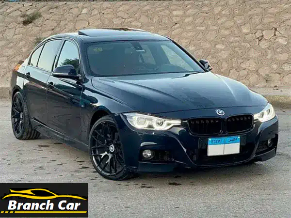 BMW 320i M Sport 2017: أزرق كحلي بفرش أحمر | فبريكا دواخل...