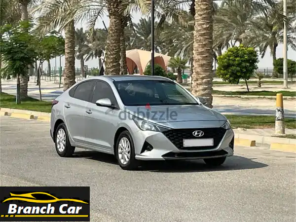 هيونداي أكسنت 2023 فضي للبيع بالبحرين | 23 ألف كم فقط...