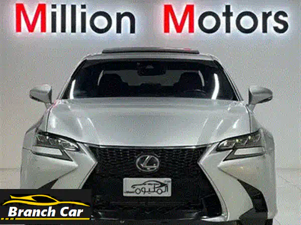 لكزس GS350 F-Sport 2016: فخامة استثنائية | أبيض لؤلؤي بضمان 3 سنوات وتمويل مريح!