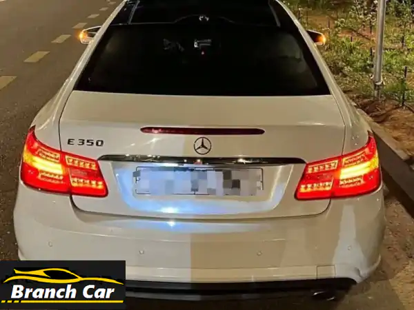 مرسيدس E350 كوبيه 2012 AMG: فخامة لؤلؤية وأداء رياضي لا يُنسى!