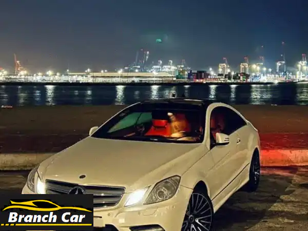 مرسيدس E350 كوبيه 2012 AMG: فخامة لؤلؤية وأداء رياضي...