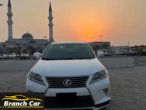 لكزس RX 350 موديل 2013 | استخدام سيدة | أبيض لؤلؤي فاخر...