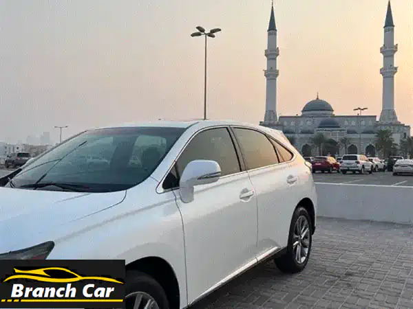 لكزس RX 350 موديل 2013 | استخدام سيدة | أبيض لؤلؤي فاخر | بحالة ممتازة