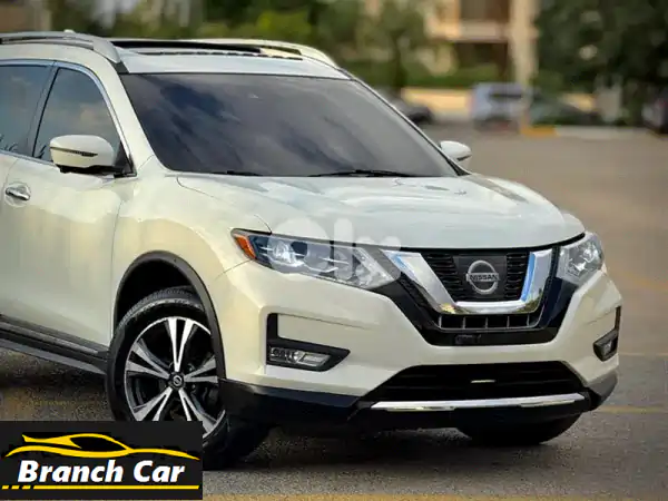 نيسان روغ SL AWD 2017 بيضاء: فخامة، أمان، وأداء لا مثيل...
