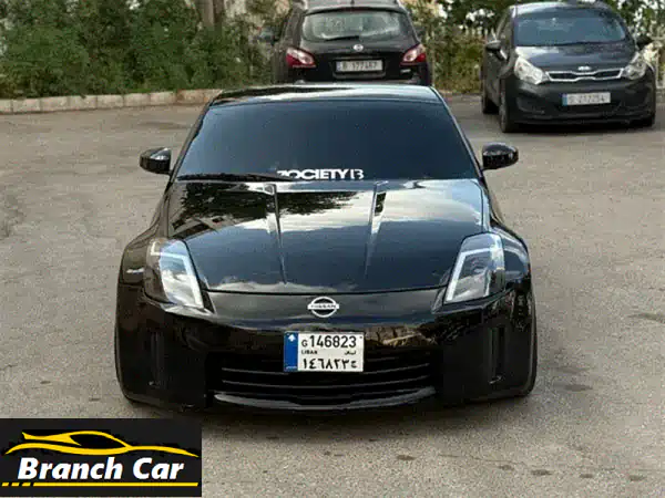 فرصة العمر: نيسان 350Z موديل 2003 أسود - سعر نهائي 7500$!...