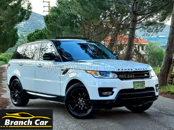 رنج روفر سبورت 2014 HSE V6 أبيض: فخامة، أداء، وكلين كارفاكس!
