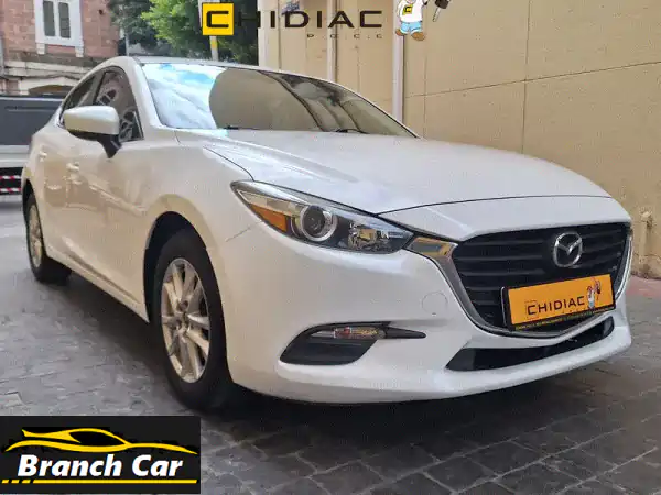 امتلك مازدا 3 موديل 2017 بيضاء بتقسيط مريح مباشر |...