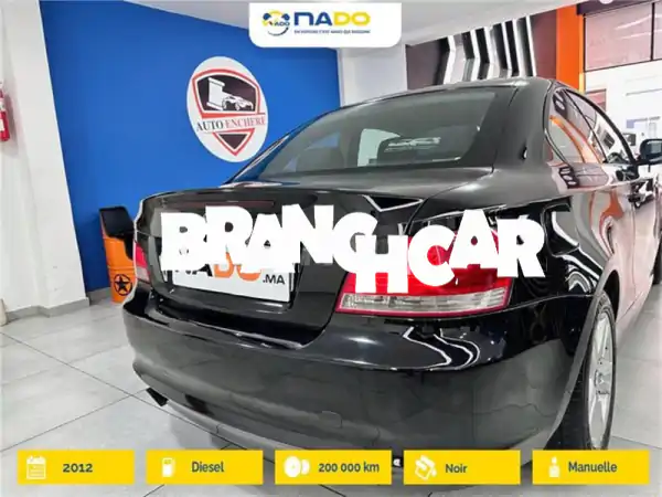 BMW الفئة الأولى كوبيه 120d 2012 ديزل يدوي: أناقة الأداء الألماني (تم بيعها!)