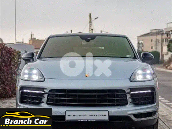 2020 Porsche Cayenne Coupe, with 85,000 km