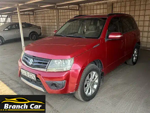 فرصة لا تفوت: سوزوكي جراند فيتارا 2014 حمراء | حالة ممتازة، إطارات جديدة، جاهزة للانطلاق!