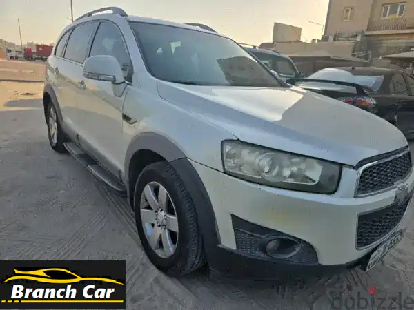 فرصة مميزة: شيفروليه كابتيفا 2012 بيضاء بحالة...