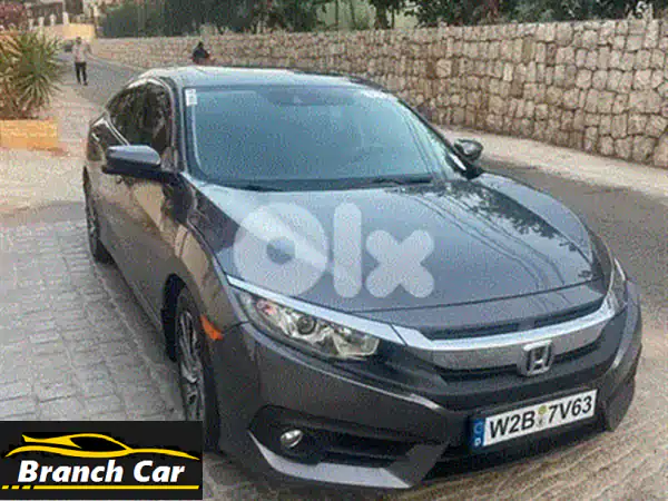 فرصة ذهبية: هوندا سيفيك 2018 – نظافة استثنائية، صبغ أصلي، مالك أجنبي | سعر مغرٍ!